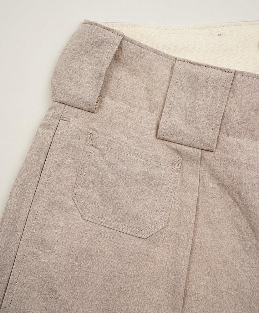 Farmer Pant - Linen Ivory/アイボリー 30(MEN)