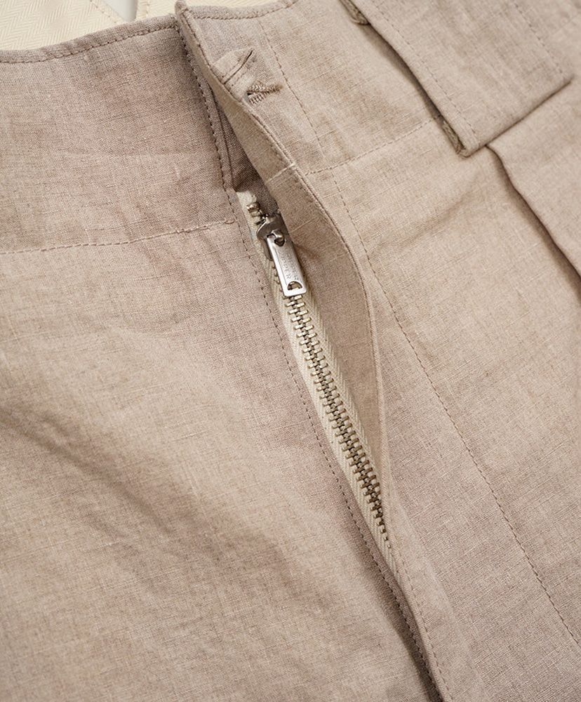 Farmer Pant - Linen Ivory/アイボリー 30(MEN)