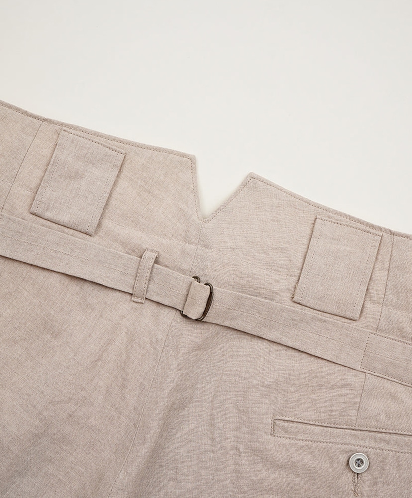Farmer Pant - Linen Ivory/アイボリー 30(MEN)