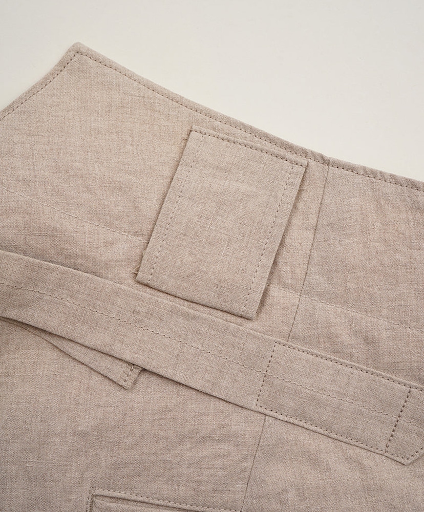 Farmer Pant - Linen Ivory/アイボリー 30(MEN)