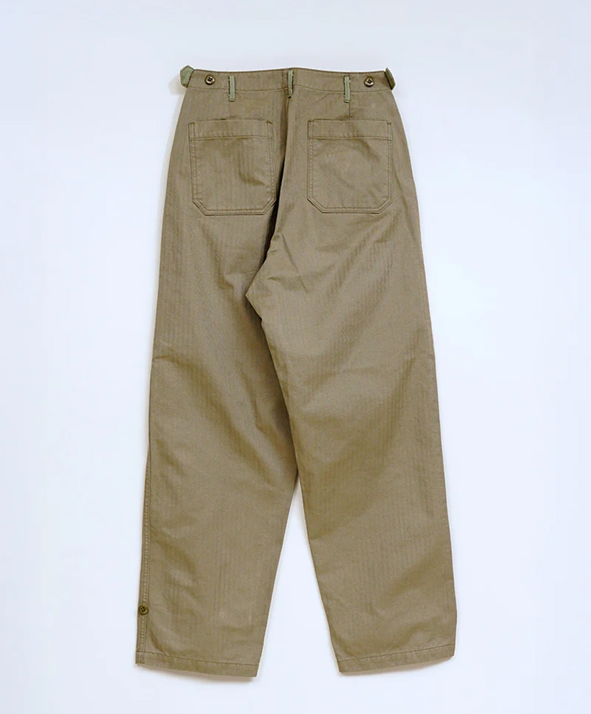 Swedish Ranch Pant - Herringbone Green/グリーン 6(MEN)