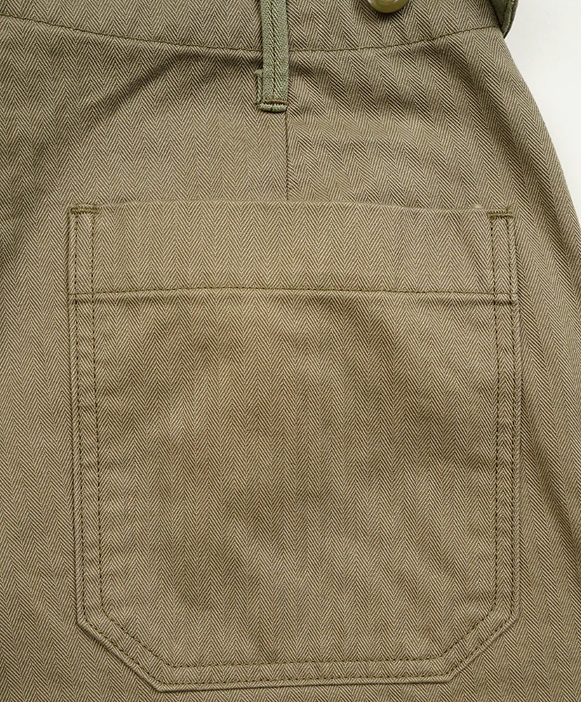 Swedish Ranch Pant - Herringbone Green/グリーン 6(MEN)