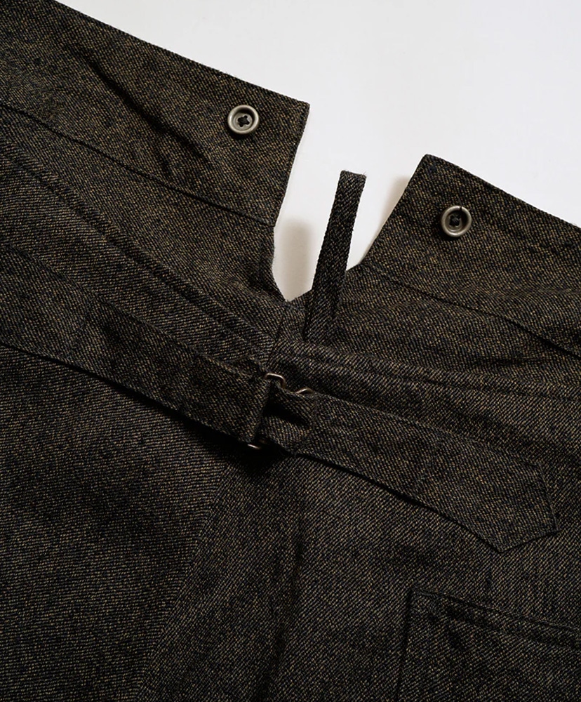 Wide French Work Pant - Chambray Charcoal Gray/チャコールグレイ 30(MEN)