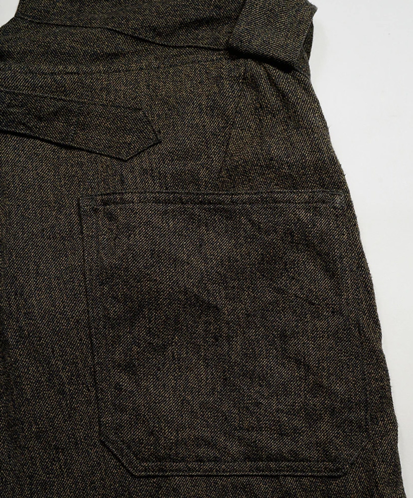 Wide French Work Pant - Chambray Charcoal Gray/チャコールグレイ 30(MEN)