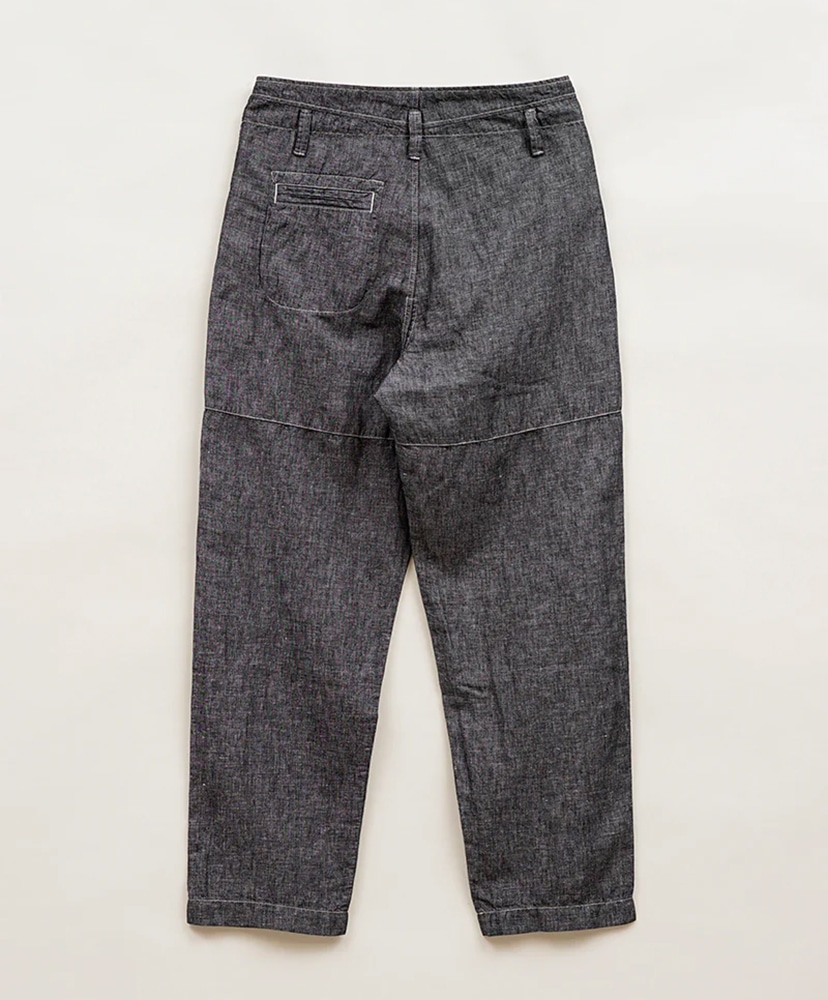 PT02-02 Angled Pant - Linen Denim Indigo/インディゴ 30(MEN)