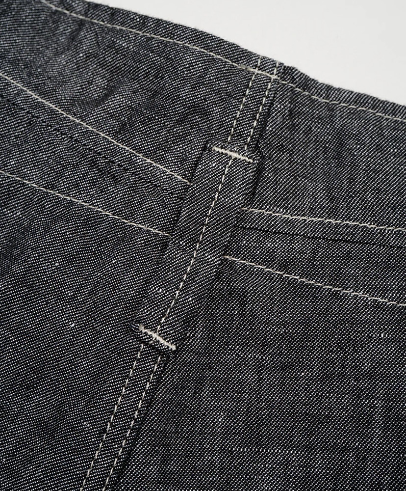 PT02-02 Angled Pant - Linen Denim Indigo/インディゴ 30(MEN)