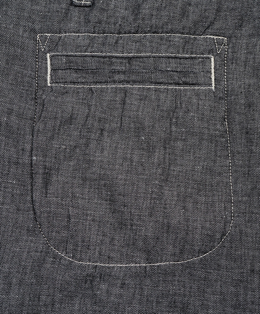 PT02-02 Angled Pant - Linen Denim Indigo/インディゴ 30(MEN)