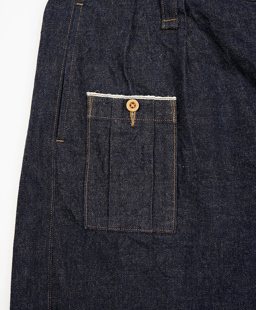 British Army Pant - Loose Denim Indigo/インディゴ 30(MEN)
