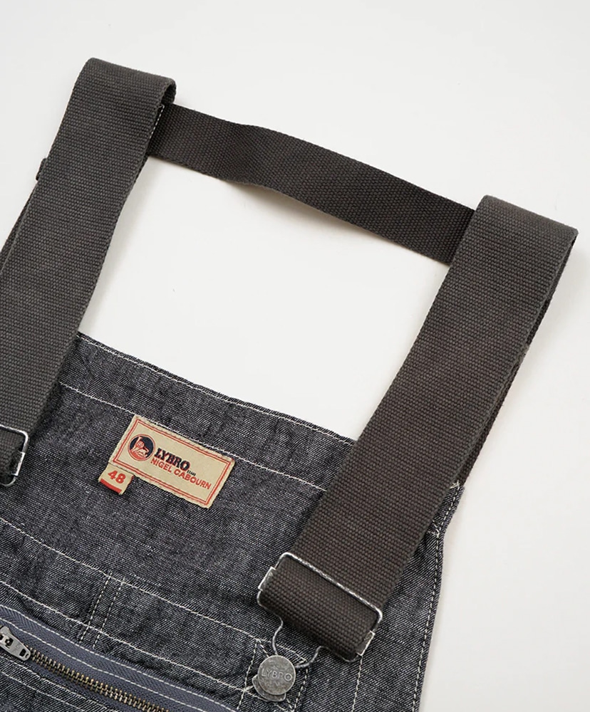 PT01 Naval Dungaree - Linen Denim Indigo/インディゴ 44(MEN)