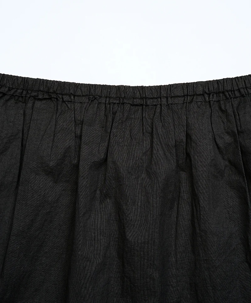 Under Skirt - Cotton Voile Black/ブラック 6(WOMEN)