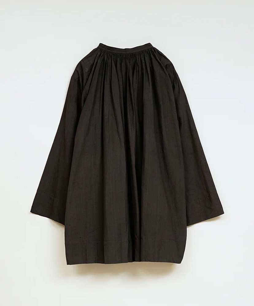 Church Smock - Khadi Charcoal Gray/チャコールグレー 8(WOMEN)