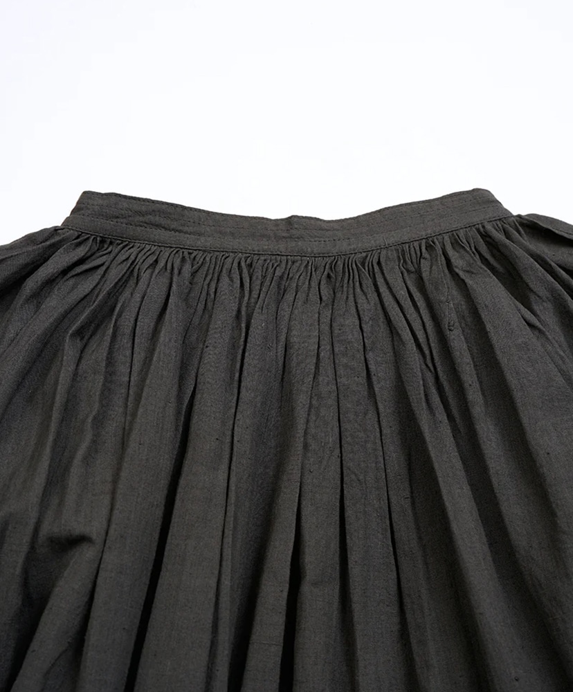 Church Smock - Khadi Charcoal Gray/チャコールグレー 8(WOMEN)