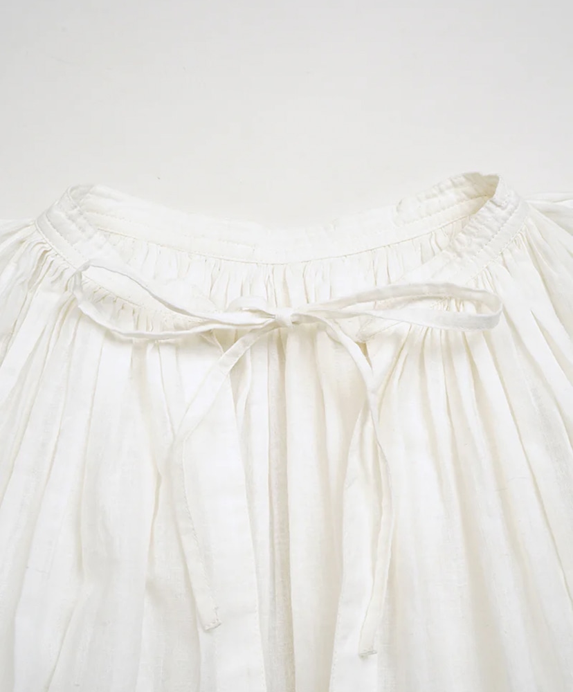 Church Smock - Khadi White/ホワイト 6(WOMEN)