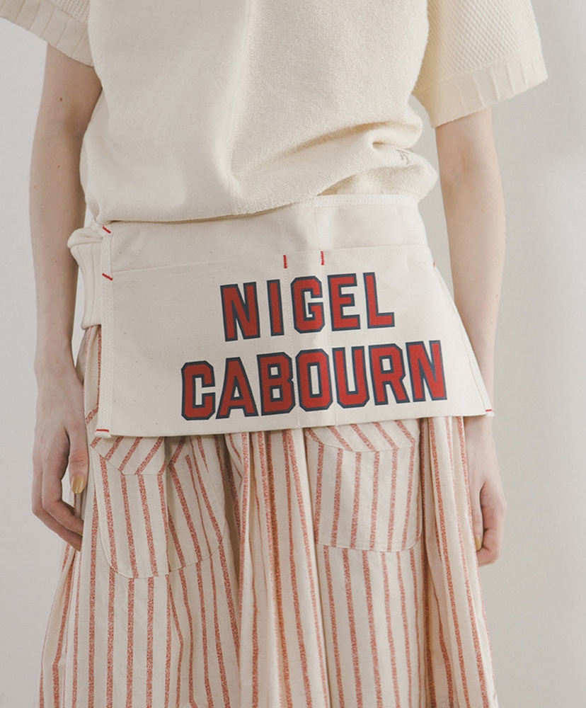 Work Apron - Canvas Ivory/アイボリー F