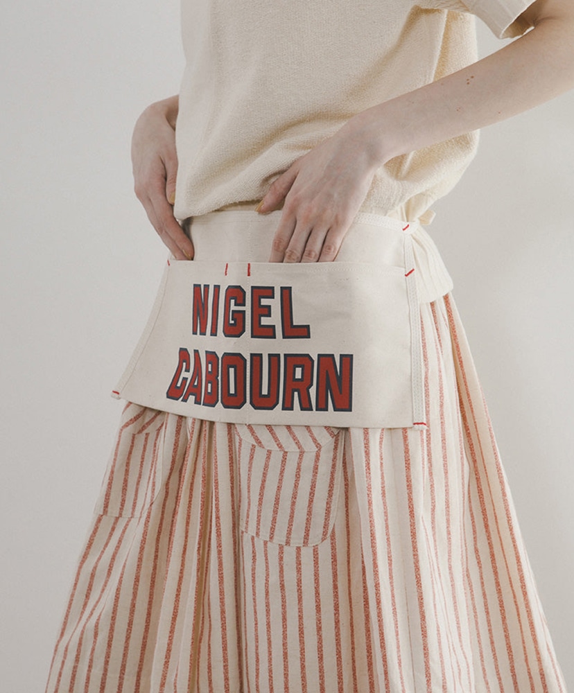 Work Apron - Canvas Ivory/アイボリー F