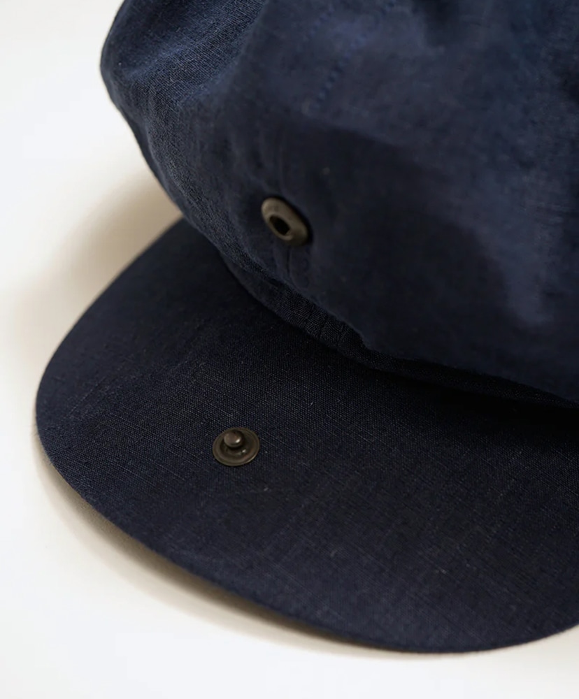 Worker Casquettte - Linen Nidom Navy/ネイビー L(MEN)