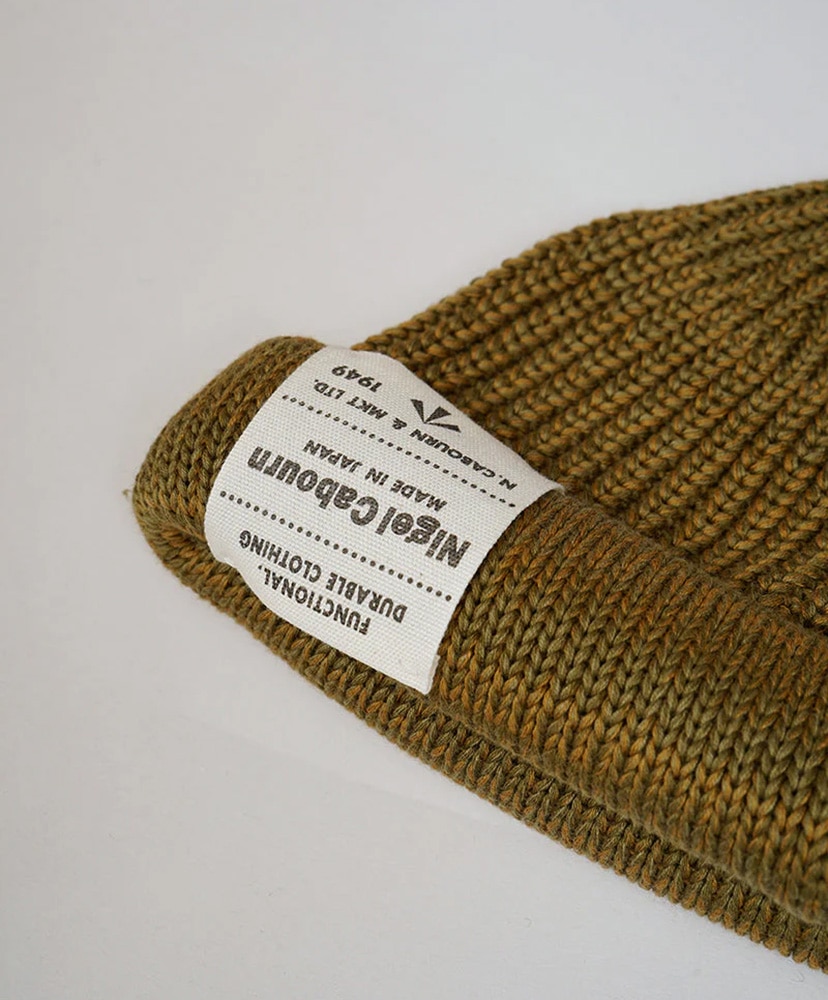 Beanie - Cotton Green/グリーン F
