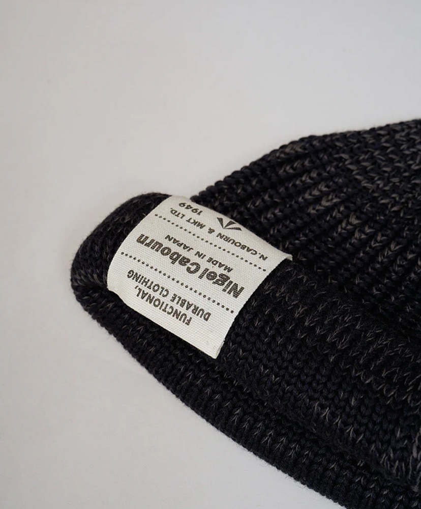 Beanie - Cotton Navy/ネイビー F