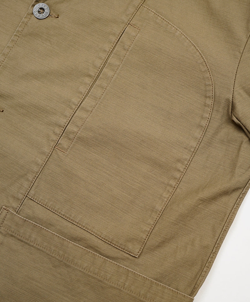 JK04 Work Suit Jacket - Slub Sateen Beige/ベージュ 46(MEN)