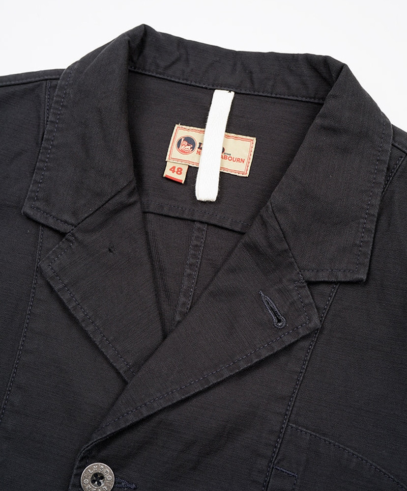 JK04 Work Suit Jacket - Slub Sateen Navy/ネイビー 46(MEN)