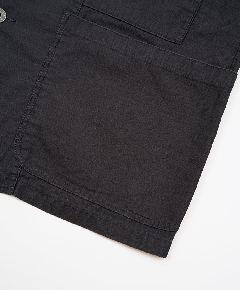 JK04 Work Suit Jacket - Slub Sateen Navy/ネイビー 46(MEN)