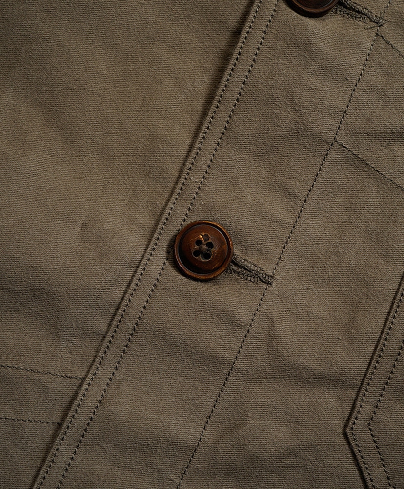Fisherman Jacket - Kure Kakishibu Dark Brown/ダークブラウン 46(MEN)