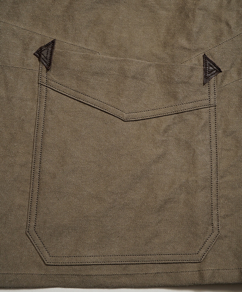 Fisherman Jacket - Kure Kakishibu Dark Brown/ダークブラウン 46(MEN)