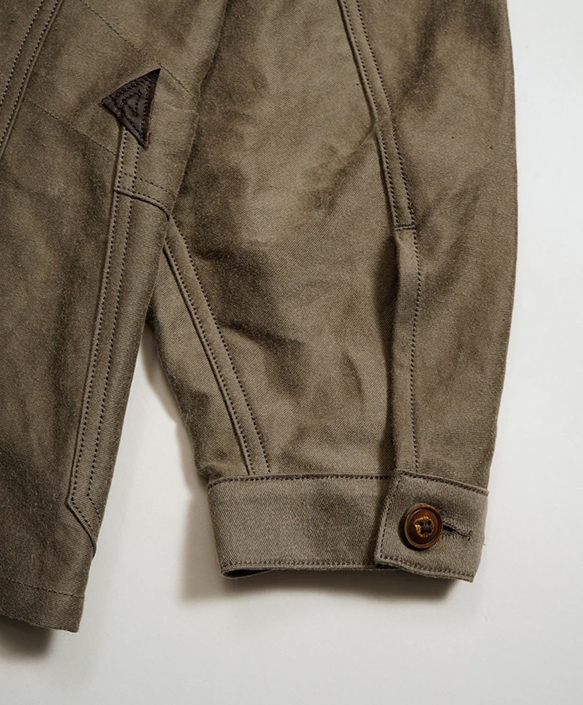 Fisherman Jacket - Kure Kakishibu Dark Brown/ダークブラウン 46(MEN)