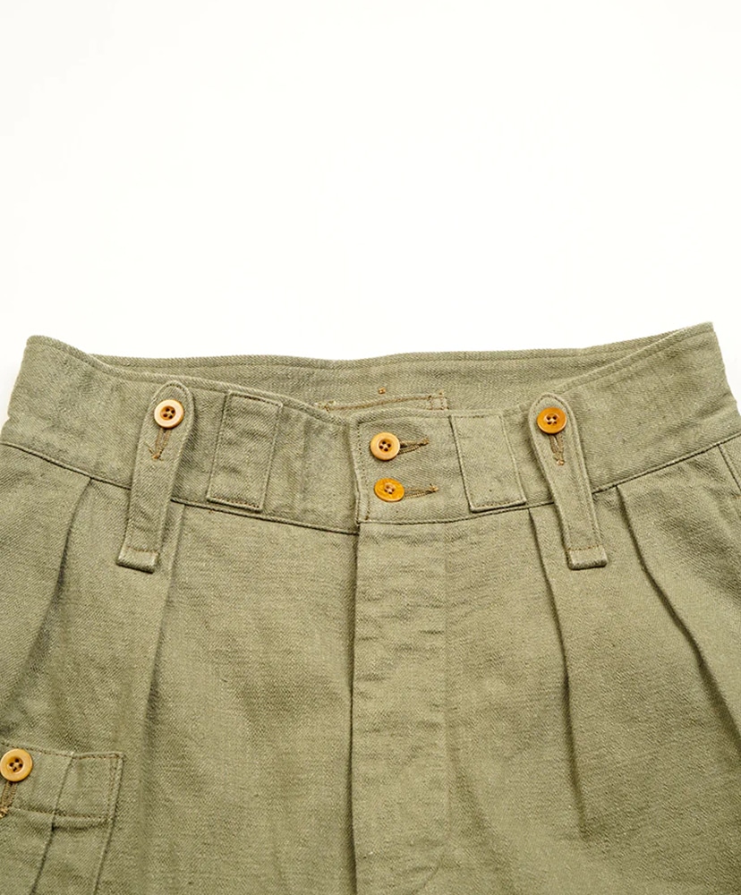 British Army Pant Woman - Loose Denim Green/グリーン 6(WOMEN)