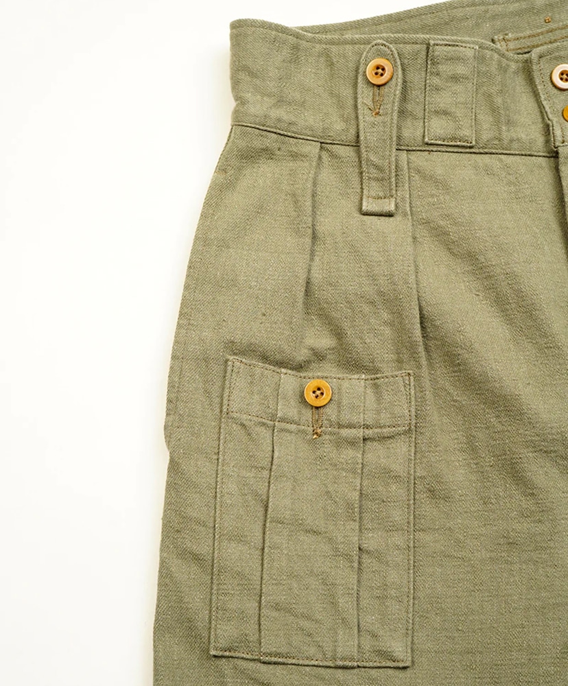 British Army Pant Woman - Loose Denim Green/グリーン 6(WOMEN)