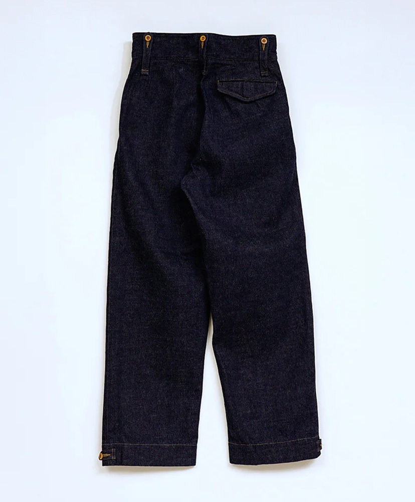 British Army Pant Woman - Loose Denim Indigo/インディゴ 10(WOMEN)