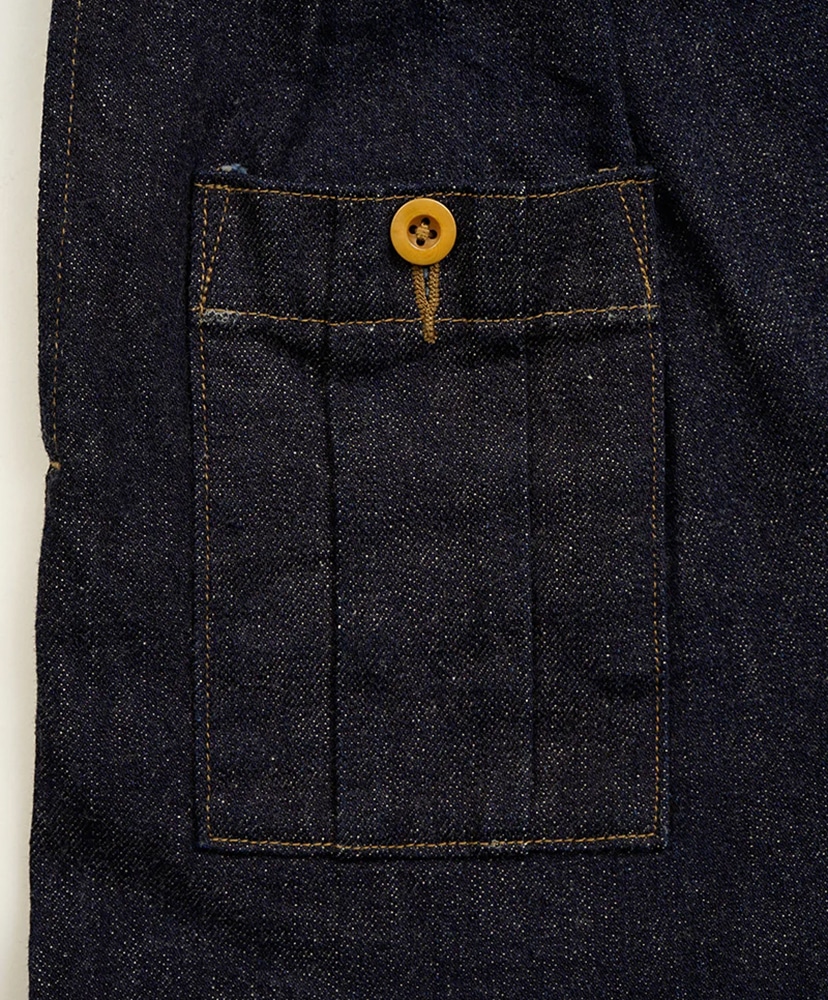 British Army Pant Woman - Loose Denim Indigo/インディゴ 10(WOMEN)