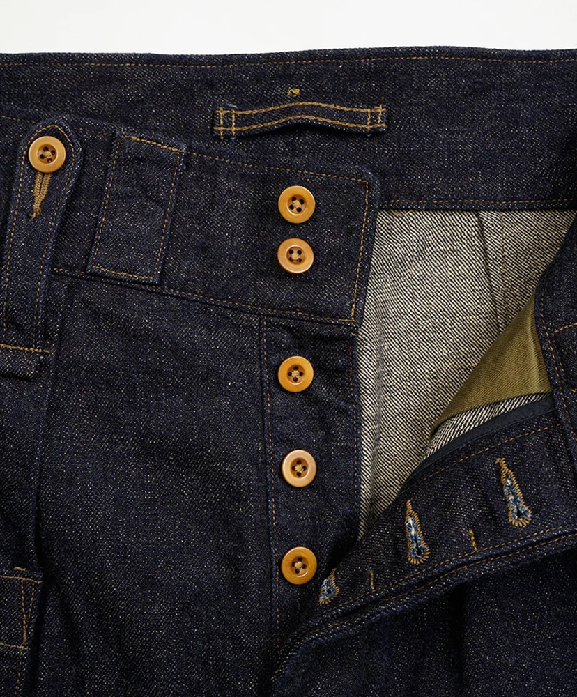 British Army Pant Woman - Loose Denim Indigo/インディゴ 10(WOMEN)