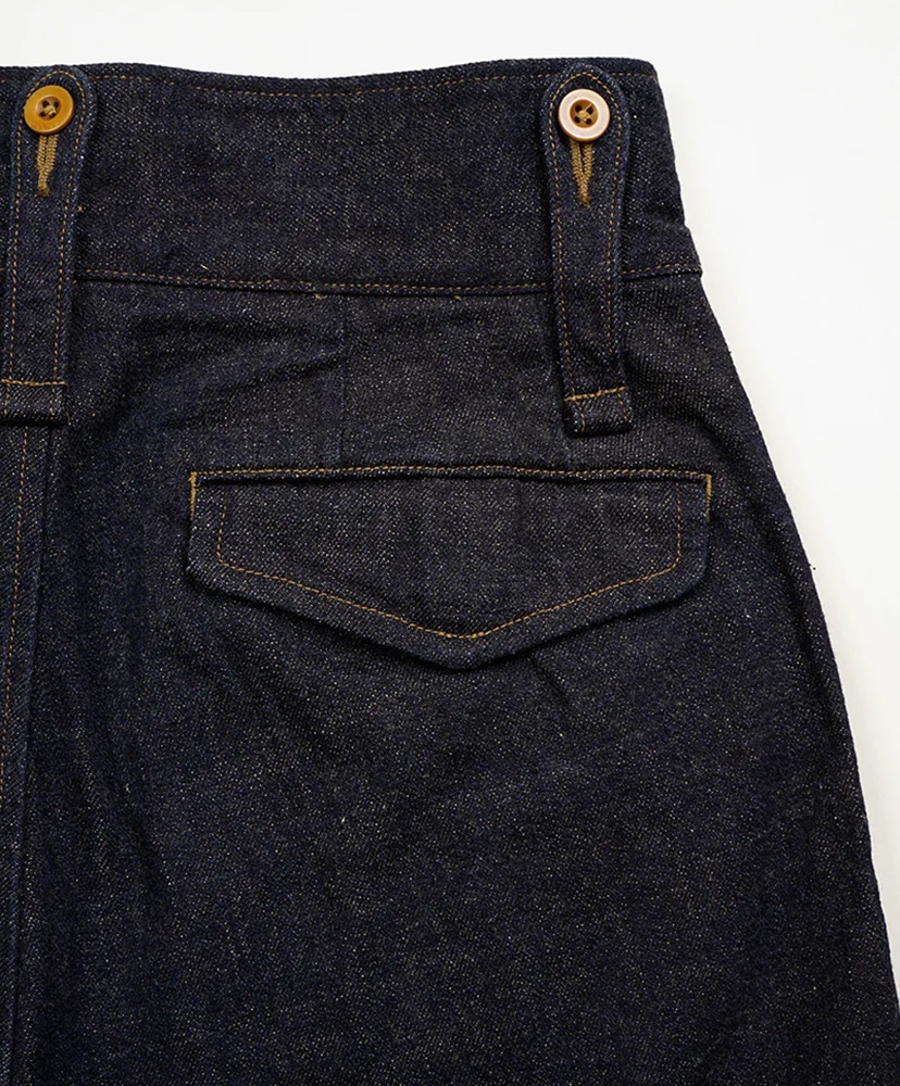 British Army Pant Woman - Loose Denim Indigo/インディゴ 10(WOMEN)
