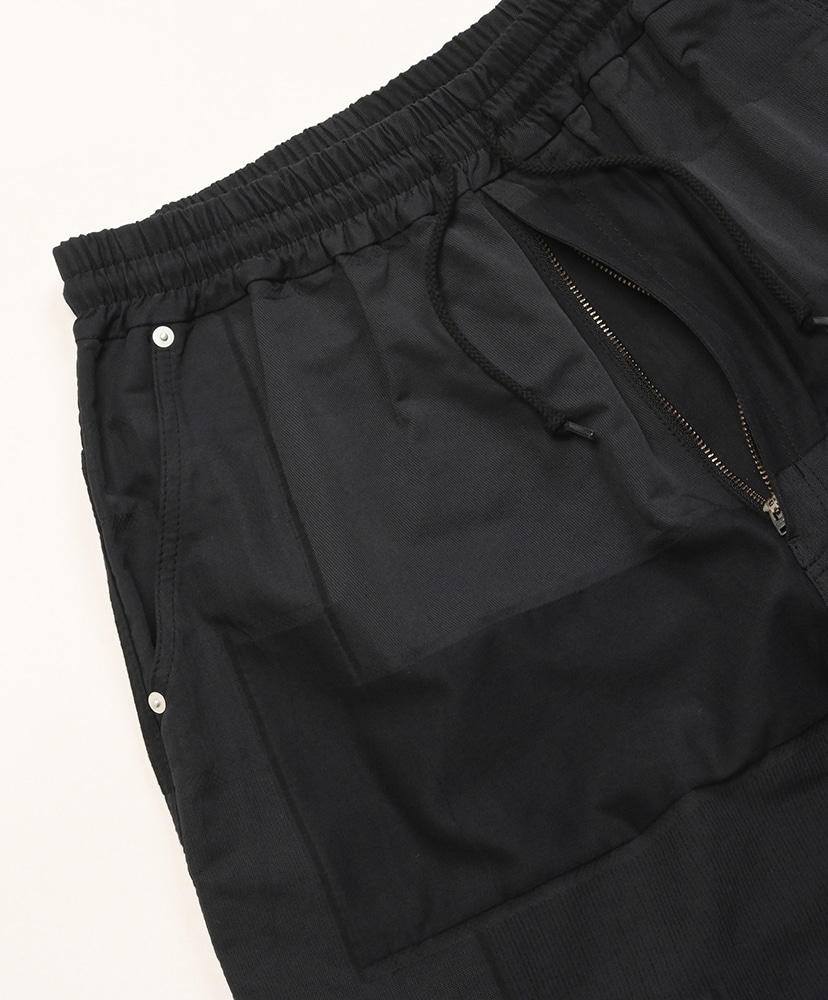 HQ-P019-051 - 綿エステルジャガード Black/ブラック M(MEN)