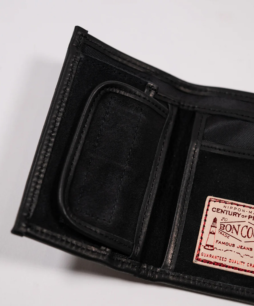 BARI BARI Wallet Suede Black/ブラック F