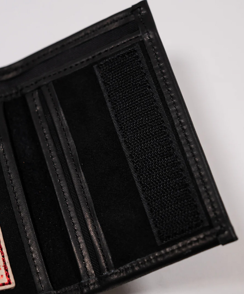 BARI BARI Wallet Suede Black/ブラック F