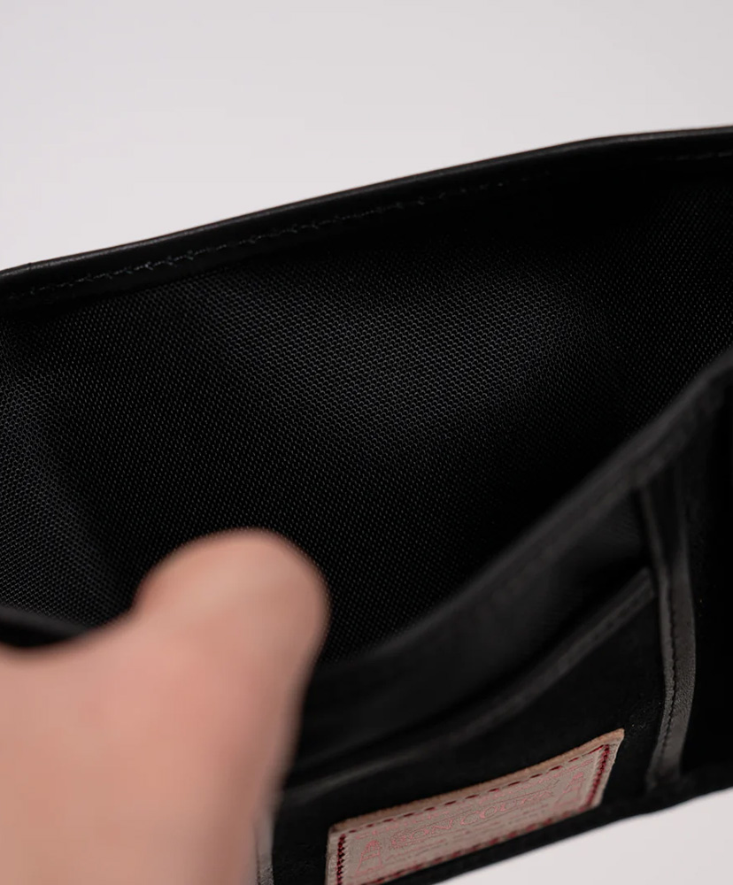 BARI BARI Wallet Suede Black/ブラック F