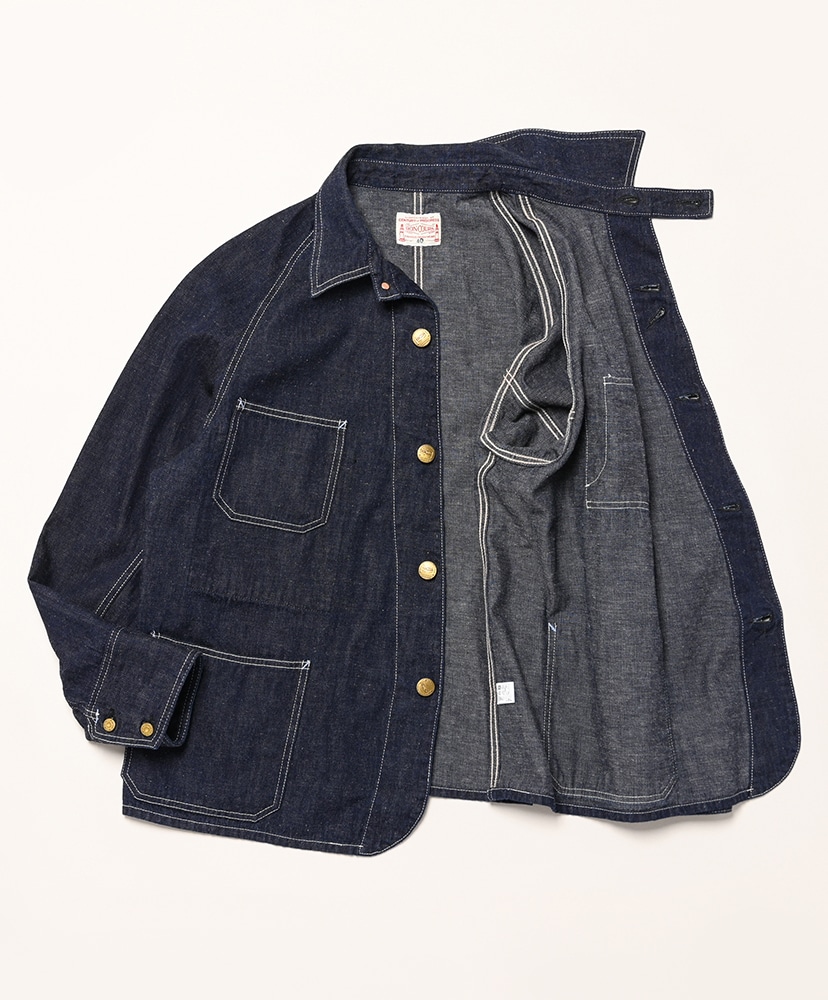Coverall Denim Indigo/インディゴ 38(MEN)