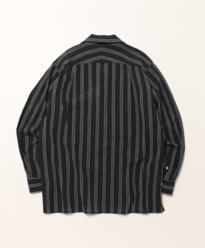 Abshinth Shirt Stripe Black/ブラック L(MEN)