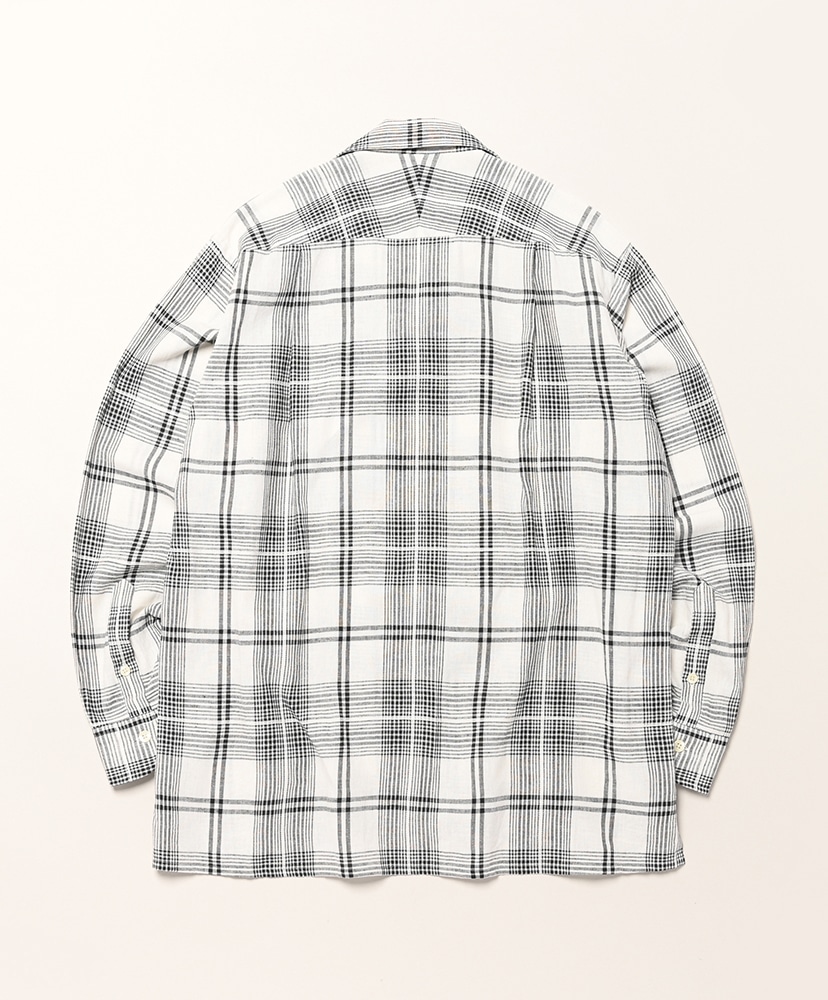 Abshinth Shirt Dobby Plaid White/ホワイト L(MEN)