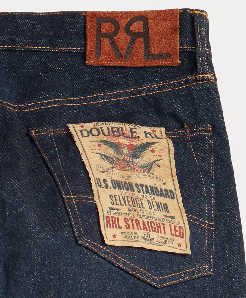 ストレート フィット ワンスウォッシュド セルビッジ ジーンズ ワンスウォッシュド W29L30(MEN)