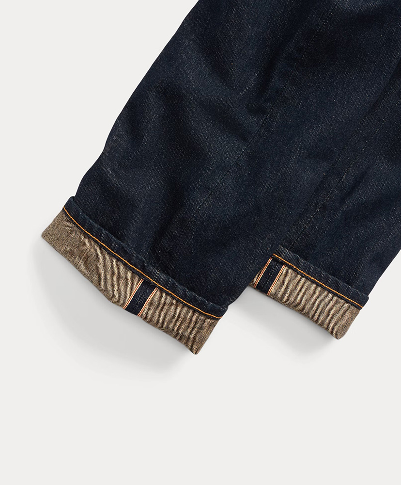 ストレート フィット ワンスウォッシュド セルビッジ ジーンズ ワンスウォッシュド W29L30(MEN)