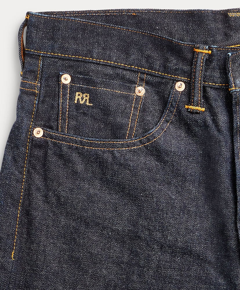 ヴィンテージ 5ポケット イーストウエスト セルビッジ ジーンズ イースト/ウェスト リンス W28L30(MEN)