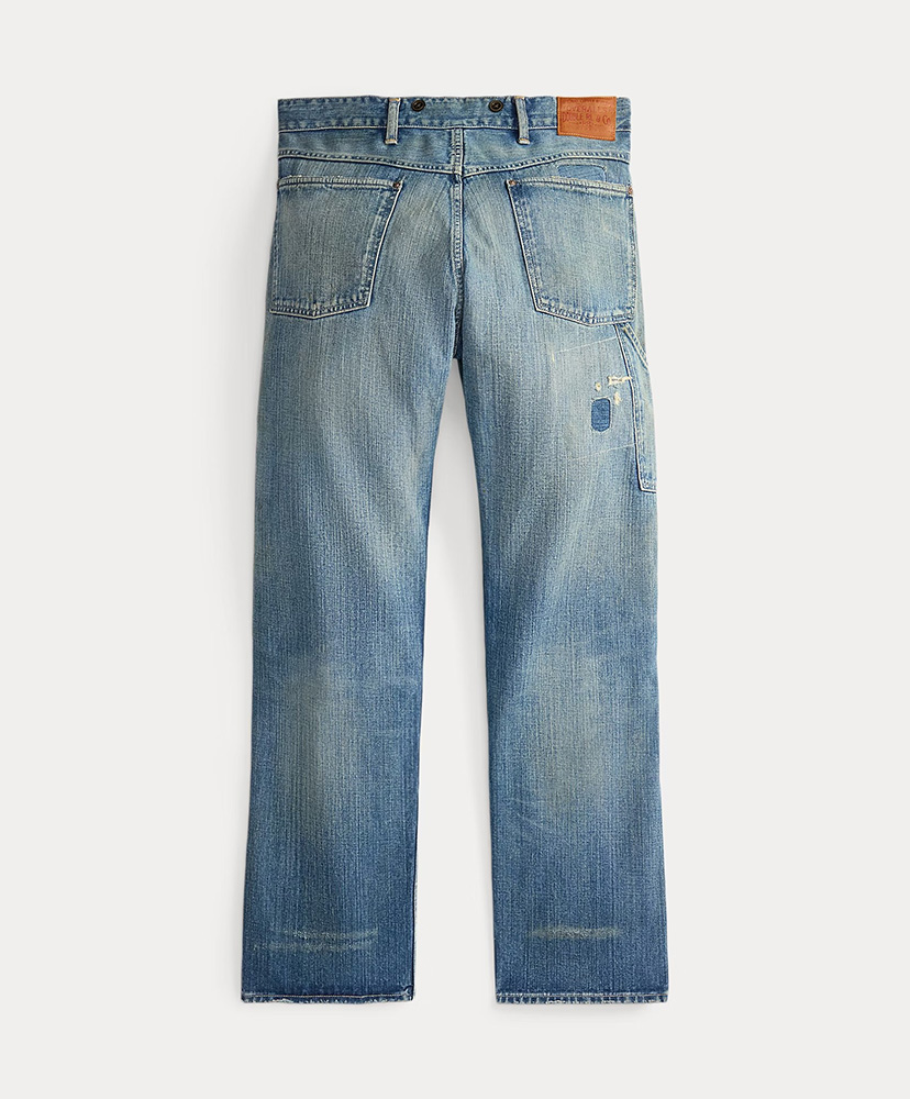 ストレート フィット Eastborough ディストレスト ジーンズ イーストボロー ウォッシュ W34L32