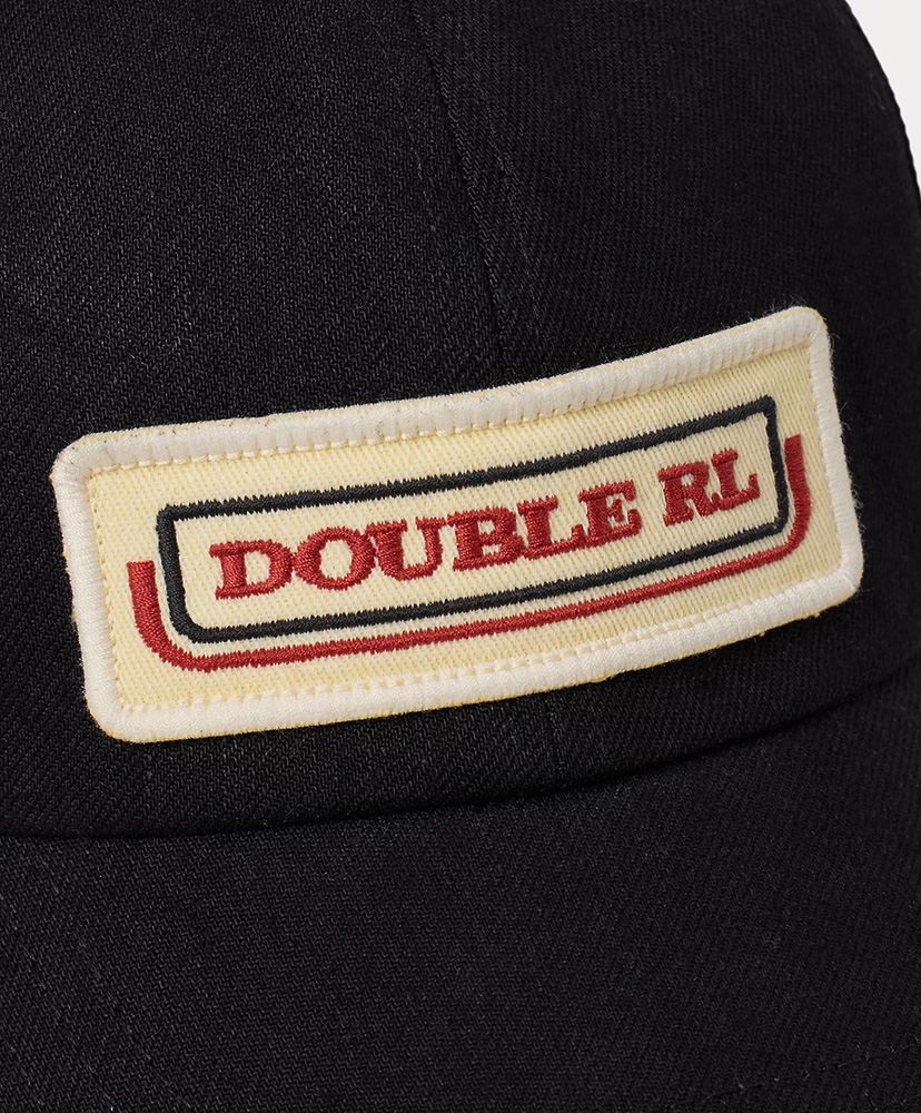 ロゴパッチ デニム トラッカー キャップ ブラック ONE