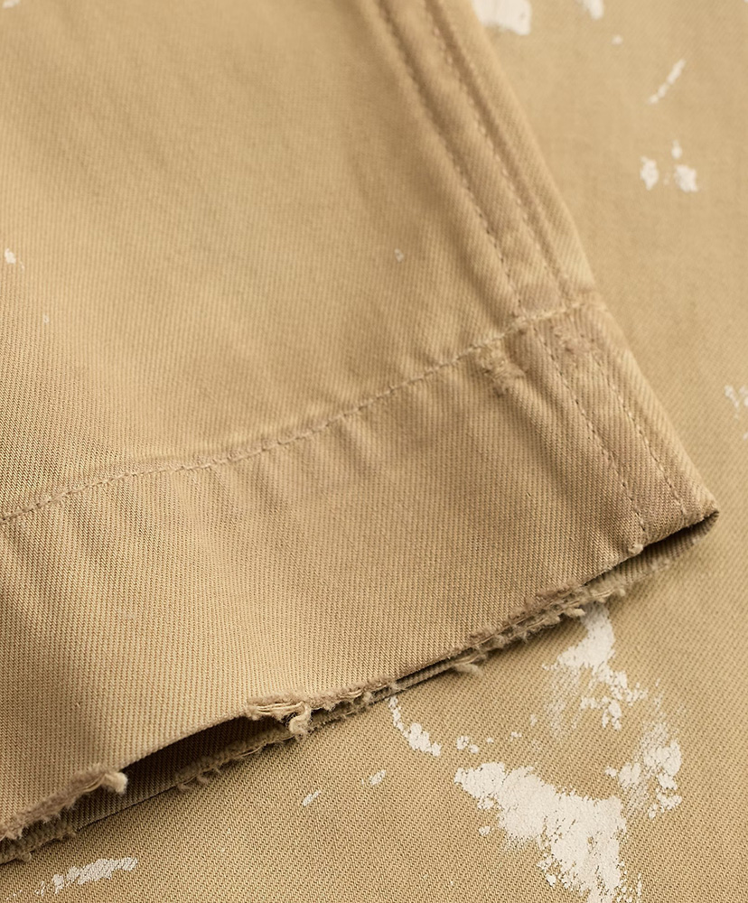 ディストレスト チノ フィールド パンツ ニューカーキ W30L30(MEN)