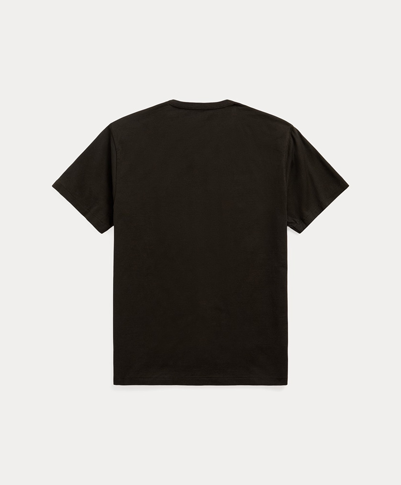 RRL ランチ ロゴ Tシャツ フェイデッドブラックキャンバス L(MEN)