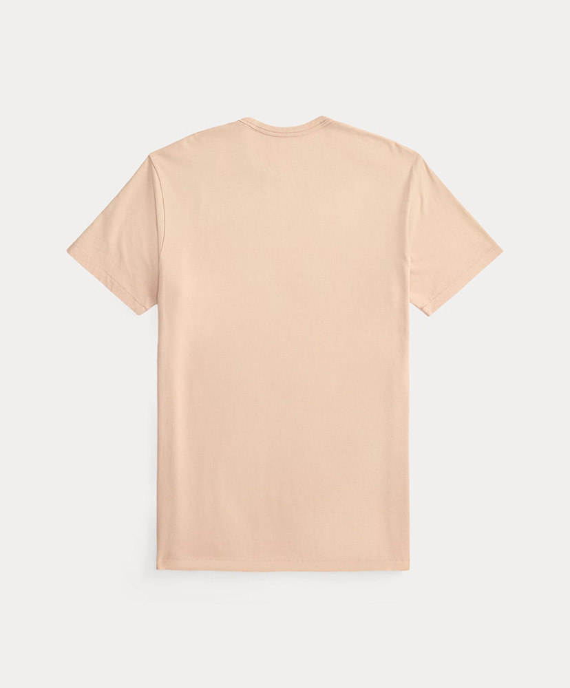 コットンヘンプ グラフィック Tシャツ フェイデッド ピンク L(MEN)