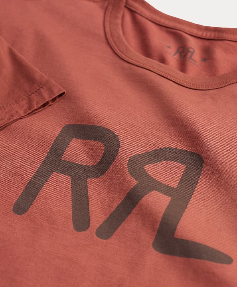 RRL ランチ ロゴ Tシャツ レッドスナッパー M(MEN)